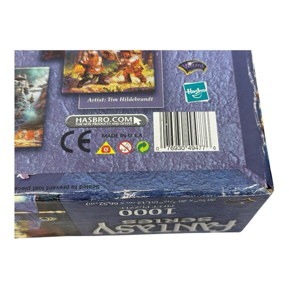 Fantasy Series Crown Of Glory Puzzle 1000 Piece Hasbro Unopened 20x26 New Jigsaw - Picture 6 of 6